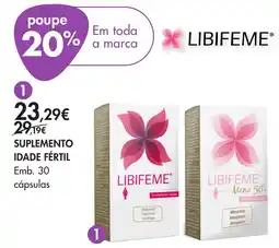 Pingo Doce Libifeme suplemento idade fértil promoção