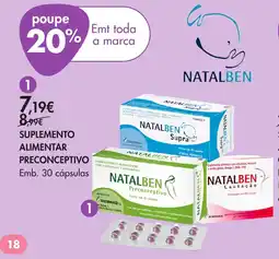 Pingo Doce Suplemento alimentar preconceptivo promoção