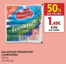 El Corte Inglés Salsichas frankfurt campo frio promoção