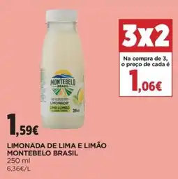El Corte Inglés Limonada de lima e limão montebelo brasil promoção