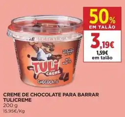 El Corte Inglés Creme de chocolate para barrar tulicreme promoção