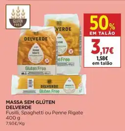 El Corte Inglés Massa sem glúten delverde promoção