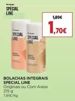 El Corte Inglés St.Casa Jogador bolachas integrais special line promoção