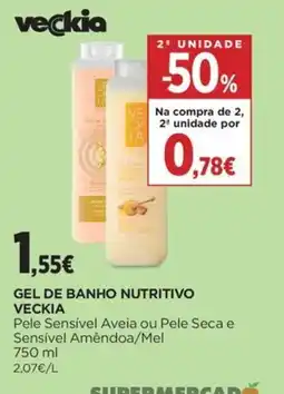 El Corte Inglés Gel de banho nutritivo veckia promoção