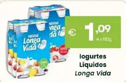 Roque Supermercados logurtes líquidos longa vida promoção
