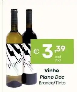 Roque Supermercados Vinho Piano Doc promoção