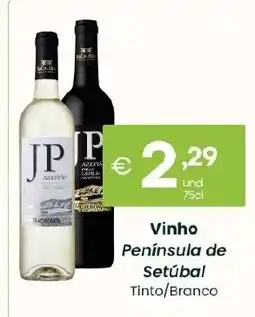 Roque Supermercados Vinho Península de Setúbal Tinto/Branco promoção