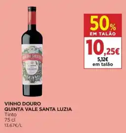 El Corte Inglés vinho douro quinta vale santa luzia promoção
