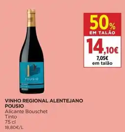El Corte Inglés Vinho regional alentejano pousio promoção