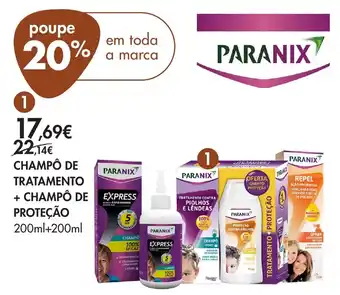 Paranix champô de tratamento + champô de proteção