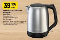 Intermarché Jarro elétrico subito 5 moulinex promoção