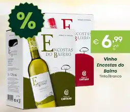 Roque Supermercados Vinho Encostas do Bairro Tinto/Branco promoção