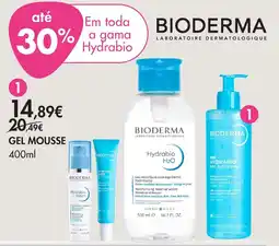 Pingo Doce Bioderma gel mousse promoção
