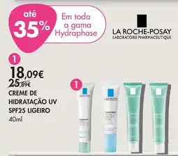 Pingo Doce Creme de hidratação uv la roche-posay promoção