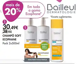 Pingo Doce Bailleul dermatologie champô soft ecophane promoção
