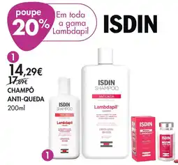 Pingo Doce Isdin champô anti-queda promoção