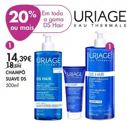 Pingo Doce urriage eau thermale champô suave ds promoção