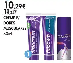 Pingo Doce Fisiocrem creme p/ dores musculares promoção
