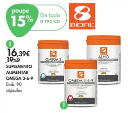 Pingo Doce Biofil omega 3-6-9 promoção