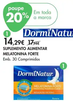 Pingo Doce DormiNatur melatonina forte promoção