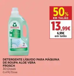 El Corte Inglés Detergente líquido para máquina de roupa aloe vera frosch promoção