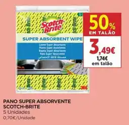 El Corte Inglés Pano super absorvente scotch-brite promoção