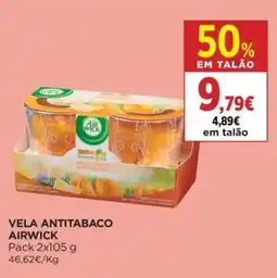 El Corte Inglés vela antitabaco airwick promoção