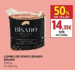 El Corte Inglés Lombo de porco bísaro bísaro promoção