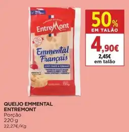El Corte Inglés Queijo emmental entremont promoção
