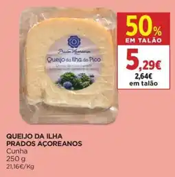 El Corte Inglés Queijo da ilha prados açoreanos promoção