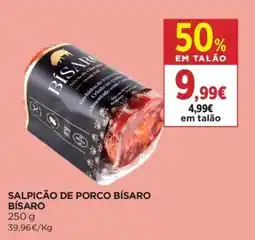 El Corte Inglés Salpicão de porco bísaro bísaro promoção