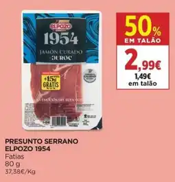 El Corte Inglés Presunto serrano elpozo 1954 promoção