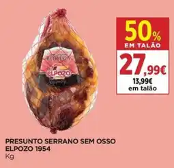 El Corte Inglés Presunto serrano sem osso elpozo 1954 promoção