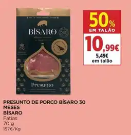 El Corte Inglés Presunto de porco bísaró 30 meses promoção