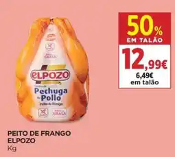 El Corte Inglés Peito de frango elpozo promoção