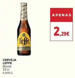 El Corte Inglés Cerveja leffe blond promoção