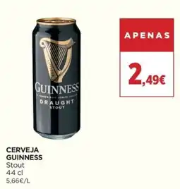 El Corte Inglés Cerveja guinness stout promoção