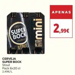 El Corte Inglés Cerveja super bock stout promoção