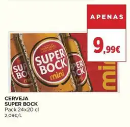 El Corte Inglés Cerveja super bock mini promoção