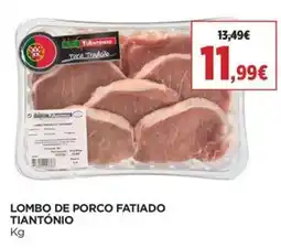 El Corte Inglés Lombo de porco fatiado tiantónico promoção