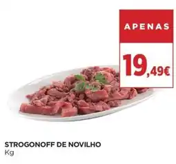 El Corte Inglés Stroganoff de novilho promoção