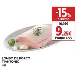 El Corte Inglés Lombo de porco tiantónio promoção