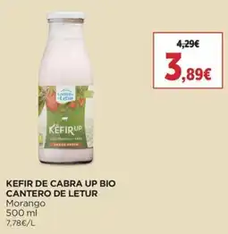 El Corte Inglés Kefir de cabra up bio promoção