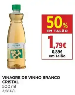 El Corte Inglés vinagre de vinho branco cristal promoção