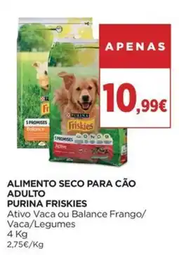El Corte Inglés alimento seco para cão adulto purina friskies promoção