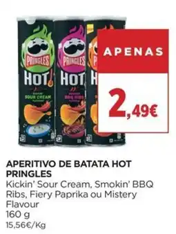 El Corte Inglés Aperitivo de batata hot pringles promoção