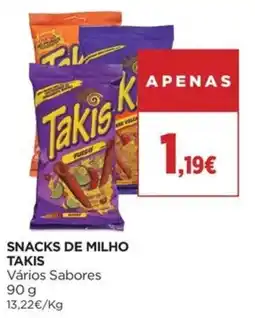 El Corte Inglés Snacks de milho takis promoção