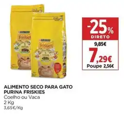 El Corte Inglés Alimento seco para gato purina friskies promoção