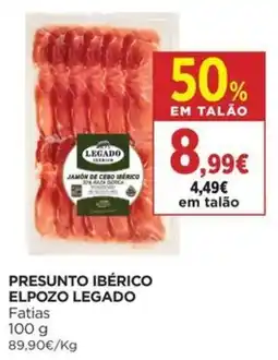 El Corte Inglés Presunto ibérico elpozo legado promoção
