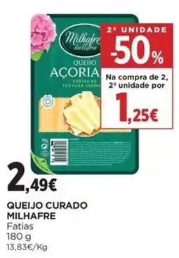 El Corte Inglés Queijo curado milhafre promoção